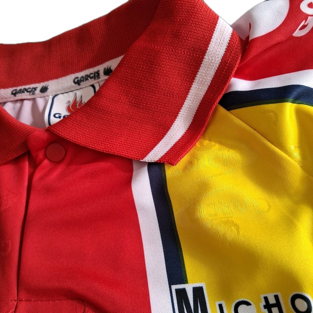 NOS Gracis Morelia Monarcas Mexico Liga MX Soccer Jersey B Hermanos Size XL  Y2K - Picture 7 of 13